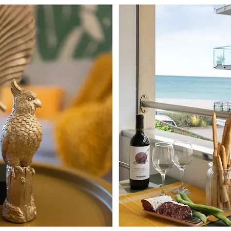 Elegante Bilocale Con Vista Mare E Parcheggio 迪亚诺马里纳