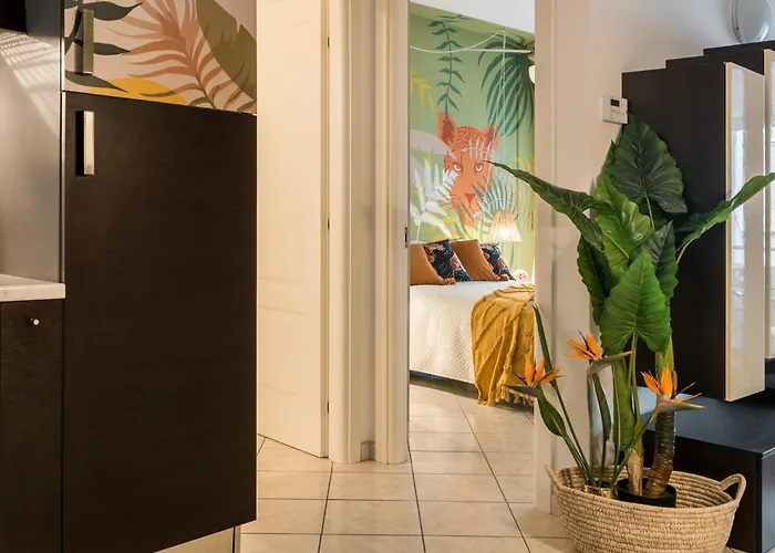 Elegante Bilocale Con Vista Mare E Parcheggio Lägenhet *