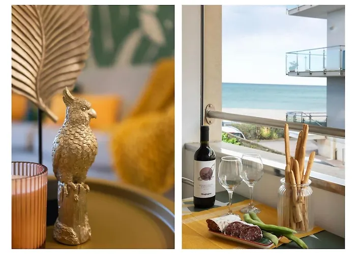 Apartman Elegante Bilocale Con Vista Mare E Parcheggio